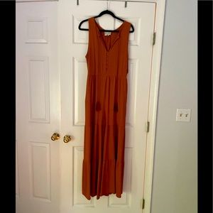 Anthro wide leg sleeveless jumper. Size medium